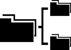 Data Exchange Between Folders Vinyl Svg File, Free Vectors File